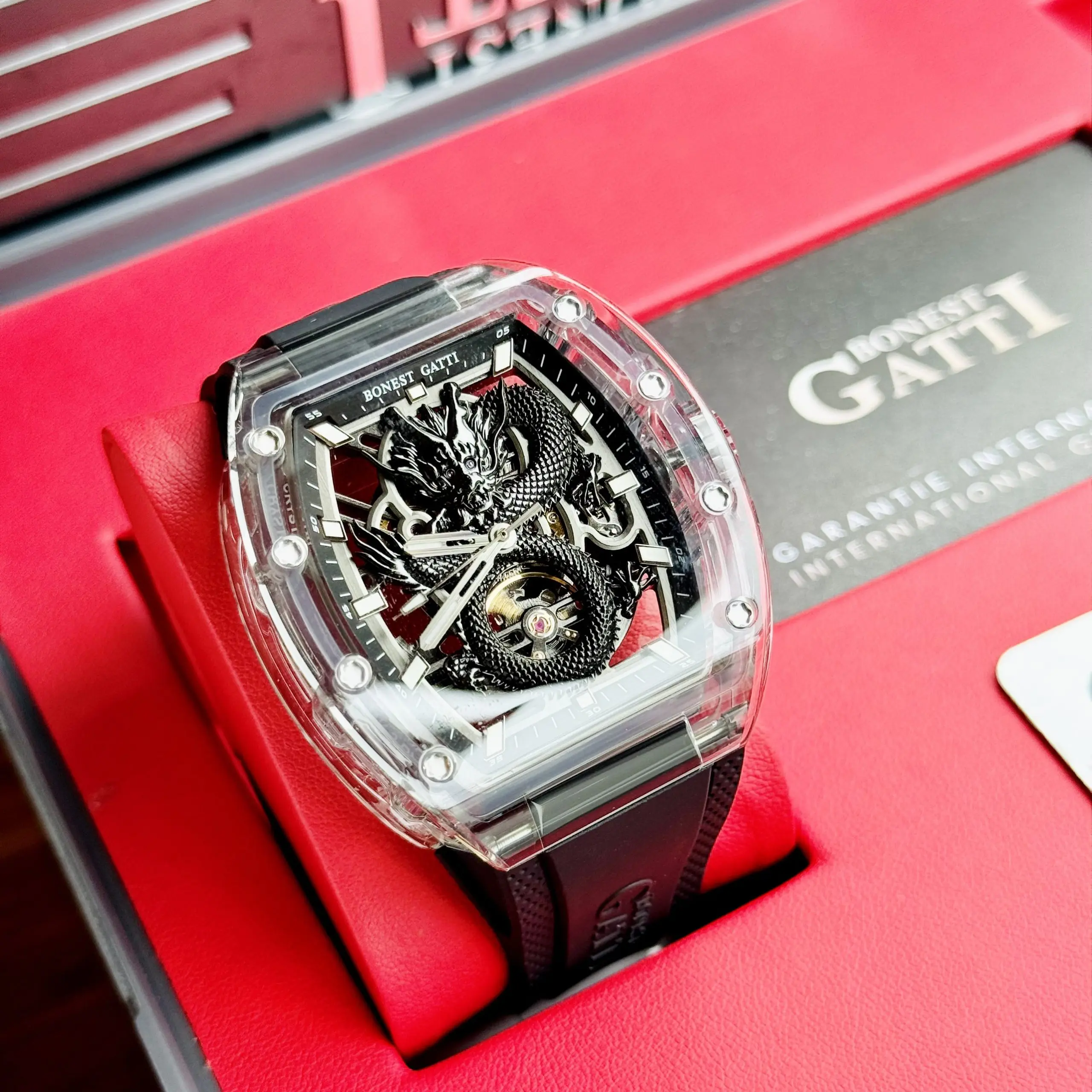 Đồng hồ Nam Bonest Gatti Hắc Long - 45mm - Automatic