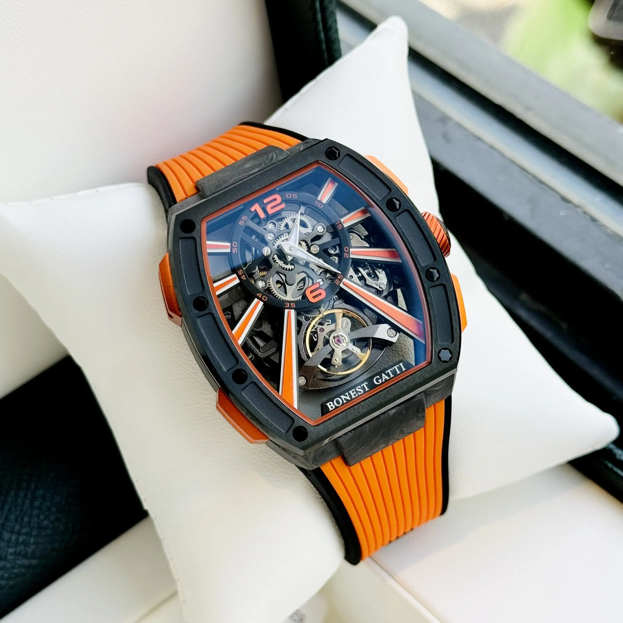 Đồng hồ Nam BONEST GATTI Carbon BG9950 - A3 - 45mm - Automatic