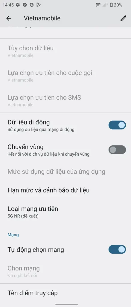 HƯỚNG DẪN CÀI ĐẶT APN 4 Screenshot_20240123-144551