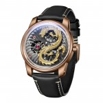 Đồng Hồ Nam OBLVLO Dragon Gold - Viền Vàng - 42mm - Automatic - Sapphire — ảnh 1