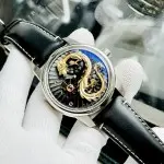 Đồng Hồ Nam OBLVLO Dragon Gold - Viền Bạc - 42mm - Automatic - Sapphire — ảnh 3