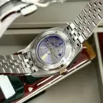 ĐỒNG HỒ NAM I&W Carnival 8131G  Dây Thép - Mặt Xanh - Automatic - Kính Sapphire — ảnh 4
