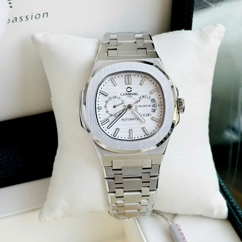Trải nghiệm bộ máy cơ Automatic trên ĐỒNG HỒ NAM Carnival 8158G-VT-D