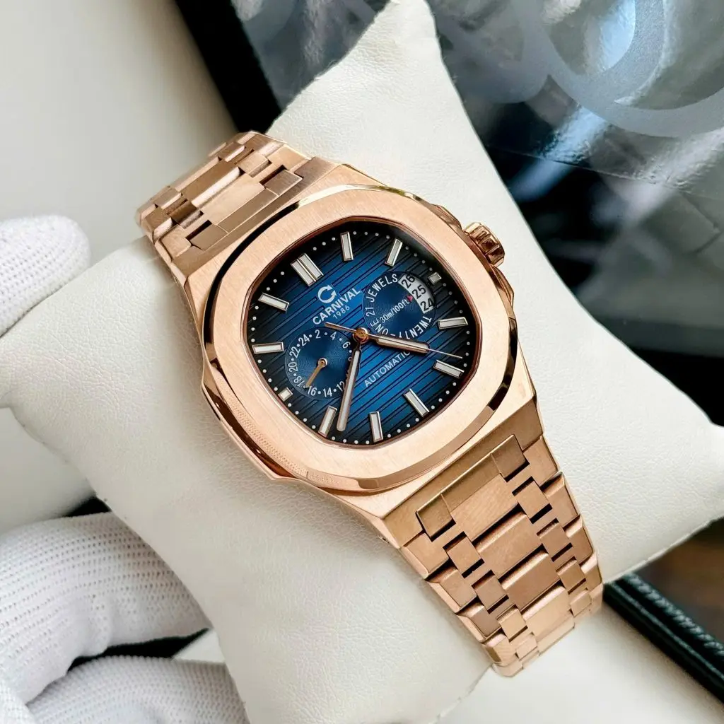 Dây đeo da cao cấp mang lại cảm giác êm ái