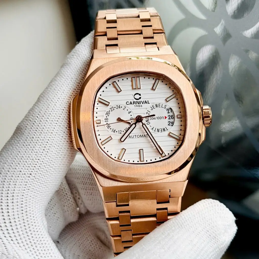 Bộ máy cơ Automatic Thụy Sĩ hoạt động bền bỉ