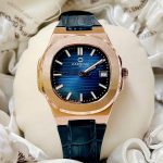 ĐỒNG HỒ Nữ Carnival 8161L- Mặt Xanh -Dây Da Viền Vàng- Pin - Kính Sapphire — ảnh 1