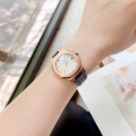 ĐỒNG HỒ Nữ Carnival 8161L- Mặt Đen -Dây Da Viền Vàng - Pin - Kính Sapphire — ảnh 8