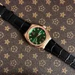ĐỒNG HỒ NAM I&W CARNIVAL 751G Rose Xanh Lá – Dây Da – Automatic- Kính Sapphire — ảnh 5