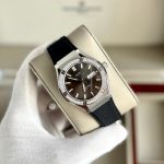 ĐỒNG HỒ NAM I&W CARNIVAL 55851G - Mặt Đá Đen – Dây Cao Su – Automatic- Kính Sapphire — ảnh 6