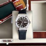 ĐỒNG HỒ NAM I&W CARNIVAL 55851G - Mặt Đá Đen – Dây Cao Su – Automatic- Kính Sapphire — ảnh 2