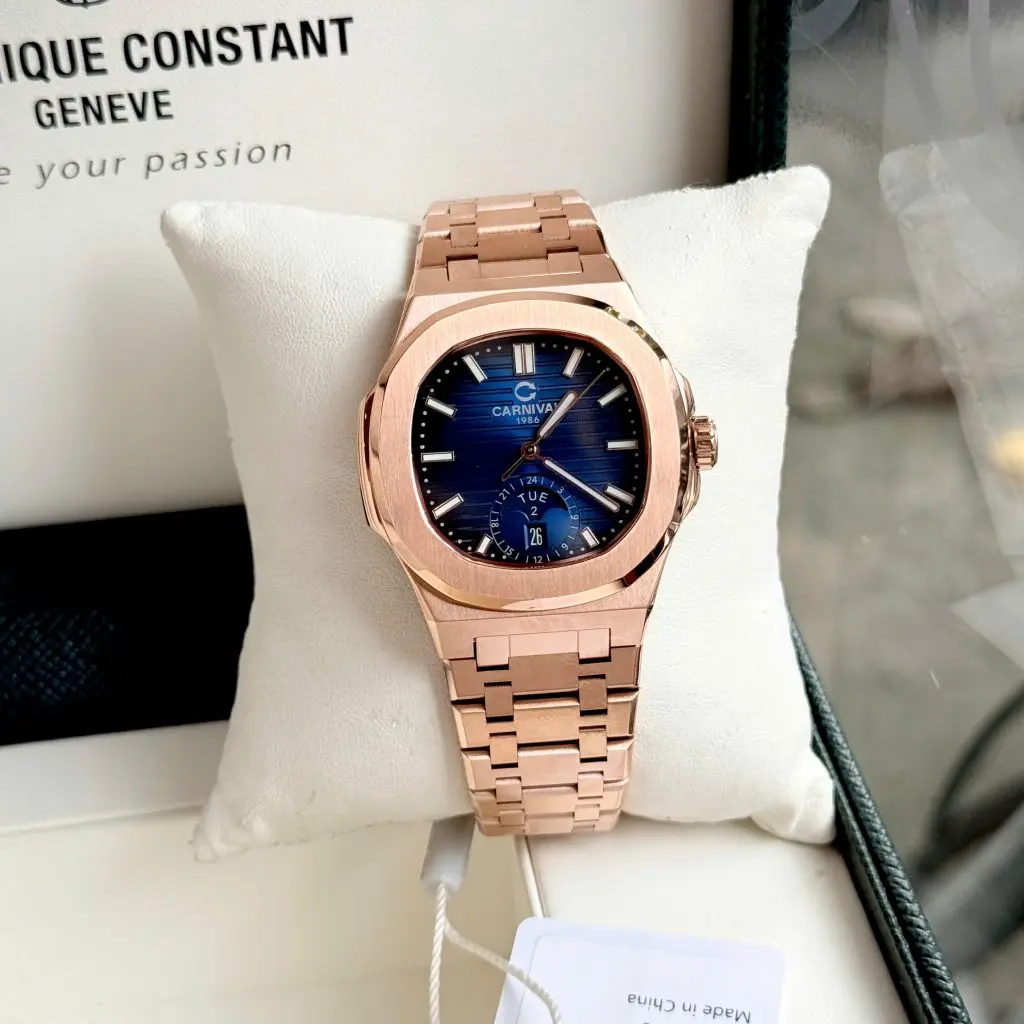 Bộ máy cơ Automatic Thụy Sĩ vận hành êm ái và bền bỉ