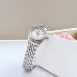 ĐỒNG HỒ Nữ Carnival 8131L-VT-T-Mặt Bạc - Dây Thép Bạc - Pin - Kính Sapphire — ảnh 3