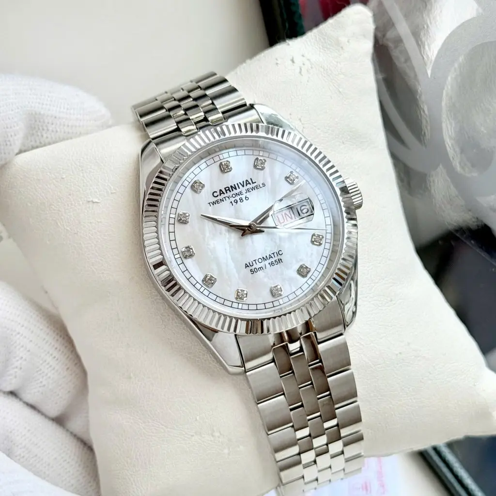 Bộ máy Automatic Japan Movt NH36A hoạt động êm ái, chính xác