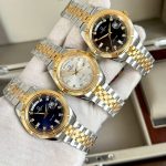 Đồng Hồ Nam Carnival 8190G-CV-D DAYDATE-Thép Demi-Mặt Đen-Pin-Kính Sapphire — ảnh 4