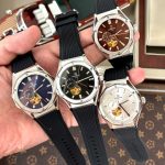 Đồng Hồ Nam Carnival 8189G-VT-DCS-X- Mặt Xanh-Dây Cao Su-Automatic-Kính Sapphire — ảnh 4