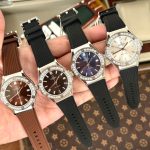 Đồng Hồ Nữ Carnival 8168L2-VT-DCS-D-Viền Trắng Đá-Dây Cao Su-Mặt Đen-Pin-Kính Sapphire — ảnh 3
