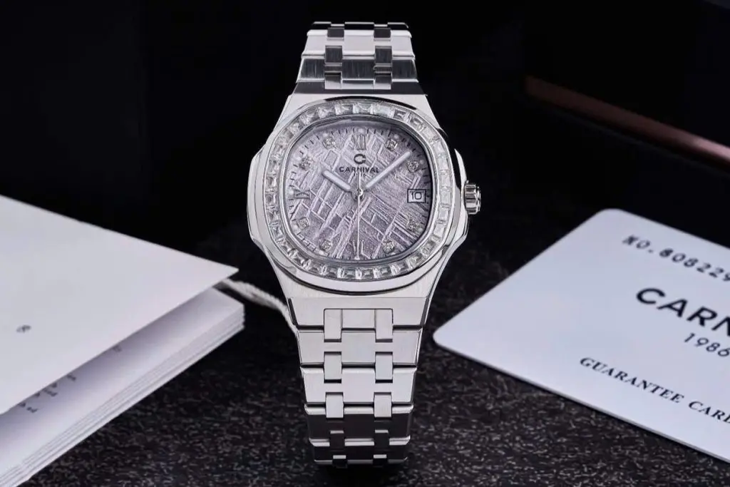ĐỒNG HỒ Nữ Carnival 8160L2-VT-TT-Dây thanh lịch cho phái đẹp