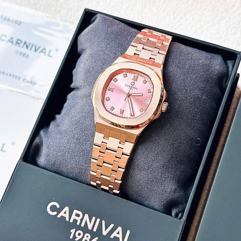 Thiết kế 34mm vừa vặn, tôn dáng cổ tay phái đẹp