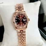 ĐỒNG HỒ Nữ Carnival 8131L-VH-N Mặt Nâu-Dây Thép-Pin-Kính Sapphire — ảnh 1