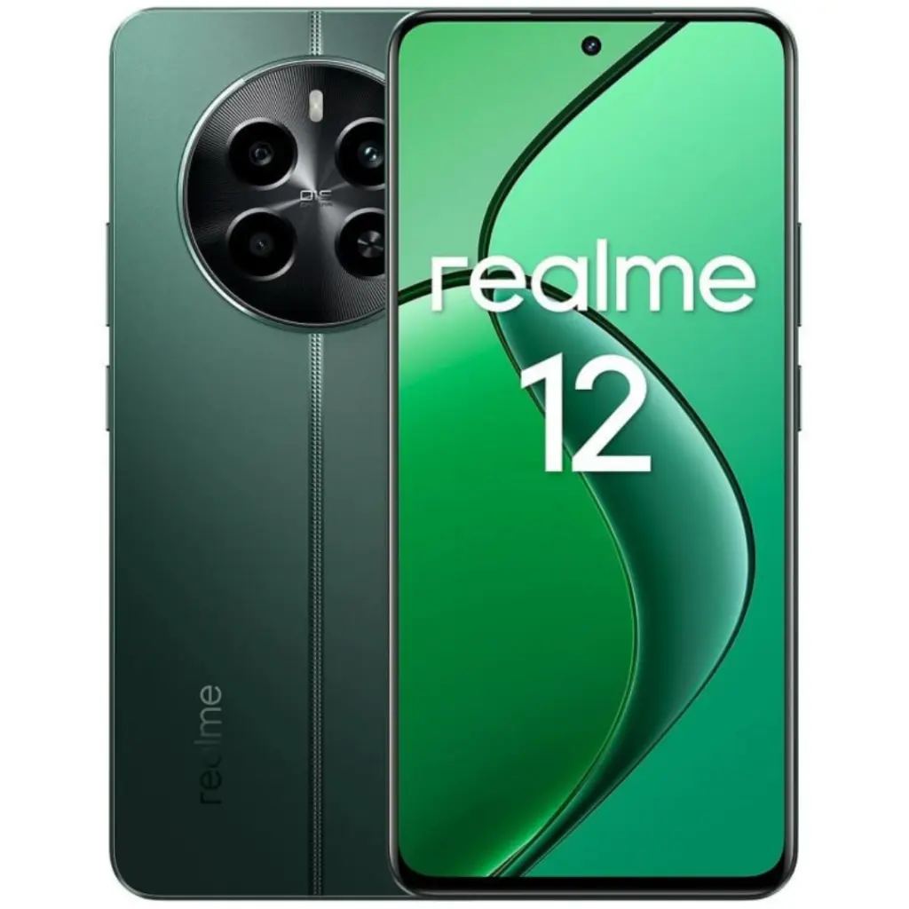 Điện thoại Realme 12 nổi bật với thiết kế sang trọng và màn hình sắc nét